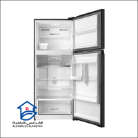 ثلاجة توشيبا 14.5 قدم 411 لتر انفرتر رمادي لامع