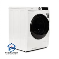 غسالة سامسونج 8 كجم بمجفف 6 كجم أبيض مزودة بالتحكم...