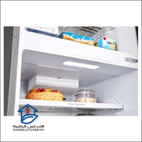 ثلاجة هايسنس 16.4 قدم 466 لتر ستيل