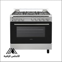 فرن غاز فيستل 90×60 شبك ثقيل مروحة تبريد وأمان كام...