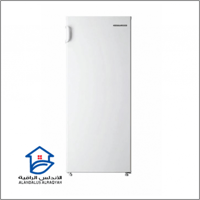 جنرال سوبريم فريزر رأسي باب واحد 6.6 قدم ابيض