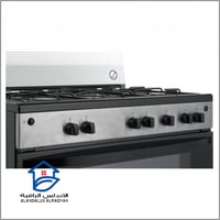 فرن غاز جبسون 90×60 ستيل – إشعال ذاتي وأمان كامل