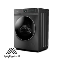 ميديا غسالة ومجفف تحميل أمامي 12 كجم غسيل و8 كجم ت...
