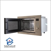 ميكروويف مدمج بلت ان جنرال جولدن 34 لتر ستيل