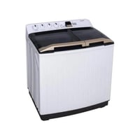 غسالة حوضين توشيبا 10 كجم ابيض و اسود