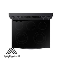 فرن سامسونج كهربائي سيراميك 178 لتر 5 عيون أسود Wi...