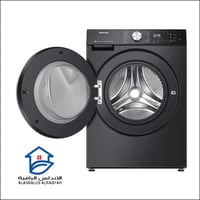 غسالة هايسنس 12 ك 15 برنامج فضي انفيرتر واي فاي