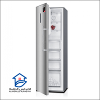 ثلاجة وفريزر توأم من شركة أرو 21.7 قدم ستيل
