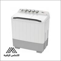 غسالة حوضين دورا إليجانت 14 كيلو أبيض