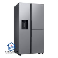 ثلاجة دولابي سامسونج 2 باب مع موزع مياة وثلج 21.5...