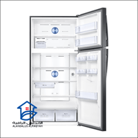 ثلاجة سامسونج 21.9 قدم انفيرتر اسود ستانليس