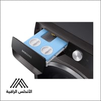 غسالة سامسونج 12 كجم مع مجفف 8 كجم، لون إينوكس، تح...