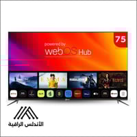 شاشة دانسات 75 بوصة سمارت 4K WebOS بصوت Dolby وريم...