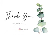 بطاقة شكر ( منتج واحد )