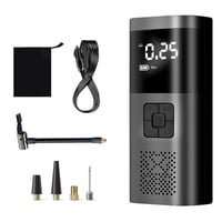 منفاخ هواء متنقل قابل للشحن شاشة ديجيتال مع كشاف ل...