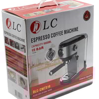 ماكينة قهوة كابتشينو و اسبريسو - سعة 1 لتر ضغط 15...