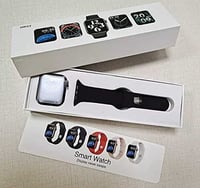 ساعة ذكية 6 أحدث الساعات الذكية بشاشة كبيرة.