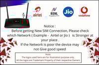 راوتر تي بي لينك بسرعة 300 ميجابت/ ثانية TL-MR100