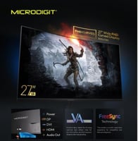 شاشة العاب 27 بوصة 200 هيرتز مايكرودجت MD0127GMC