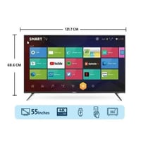 شاشة 55 بوصة KMC سمارت 4k