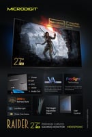 شاشة العاب 27 بوصة 200 هيرتز مايكرودجت MD0127GMC