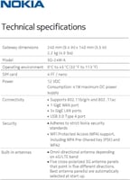 راوتر نوكيا الجيل الخامس فائق السرعة يدعم واي فاي...