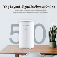 راوتر دي لينك DWR-2000U 5G CPE واي فاي 6 (AX1800)...