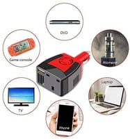 محول طاقة للسيارة من دي ال سي 12 فولت تيار متردد -...