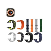 ساعة ذكية مع 10 سوارات اضافية MODIO U9 ULTRA MAX s...