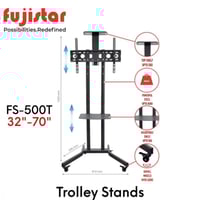 حامل شاشة متحرك فوجي ستار FS-500T 32-70