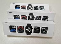 ساعة ذكية 6 أحدث الساعات الذكية بشاشة كبيرة.