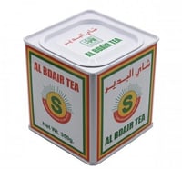 شاي البدير اسود علبة معدنية - خشن 350 جرام