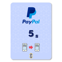 5$ رصيد PayPal