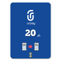 20 ريال رصيد urpay