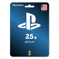 بطاقة (25$) بلايستيشن ستور أمريكي