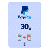 30$ رصيد PayPal