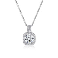 سلسال فضة داينتي من الأحجار الكريمة