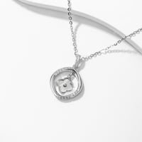 سلسال فاخر على شكل زهرة مجوفة دائرية