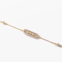 اسوارة كلاسيكية فاخرة مطلية بالذهب عيار 18