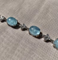 اسوارة اكوامارين مسخن طبيعي