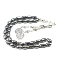 مسباح هيماتيت 33 خرزة