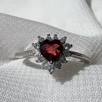 خاتم قارنيت قلب