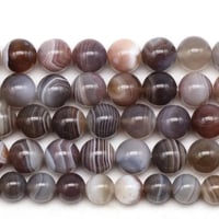 اسوارة عقيق بني | 6mm