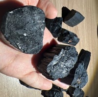 تورمالين اسود خام