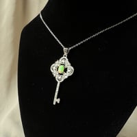 سلسال اوبال ابيض فضة 925