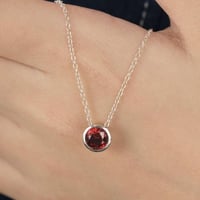 سلسال قارنيت فضة 925