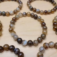 اسوارة عقيق بني | 6mm