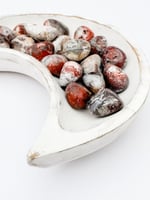 عقيق مكسيكي مصقول طبيعي