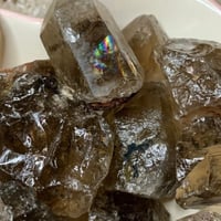 سموكي كوارتز خام