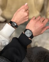 كاسيو LTP كبلز اسود-مينا بيج